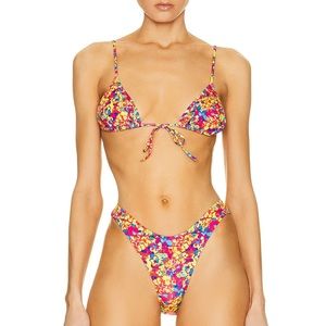 Heavy manners miss December swimsuit top and bottom set!